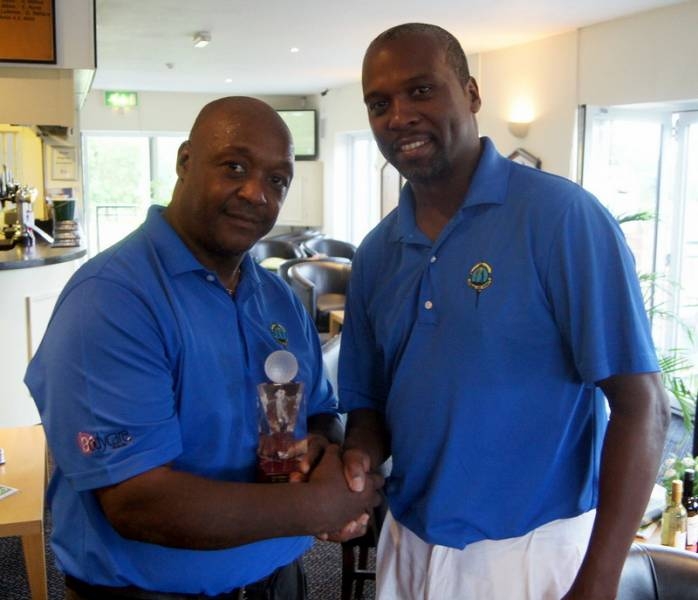 Lloyd Thomas CGS Captain (Left) - Event Winner