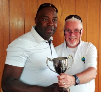 Winner - Trevor Lammy (left)