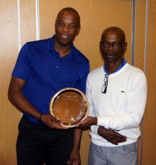 Chris Powell (left) - Winner of the Chairman\'s Trophy