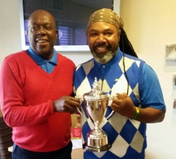 Major Winner - Ken Brown (right)