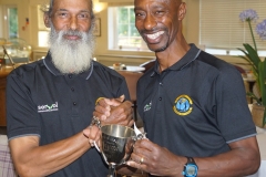 Winner Carl Douglas (left)