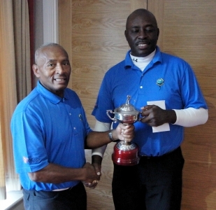 Winner - Elford Douglas (right)