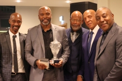 Roan McLeod - Winner of the Charlie Sifford Memorial Trophy (2nd from left)