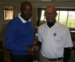 Winner Trevor Lammy (Left)