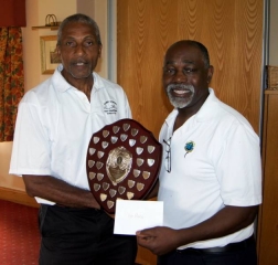 Winner - Earl Harris (left)