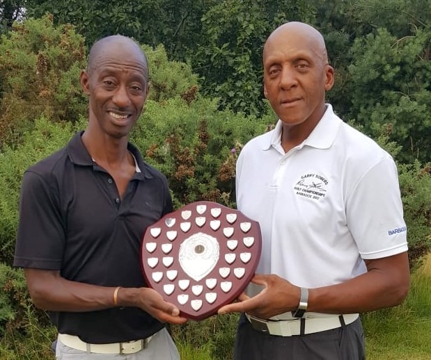 Winner - Eddie Wedderburn (left)