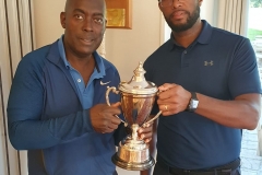 Winner of the Fix-Up Cup 2020 - Ronald Ross (left)
