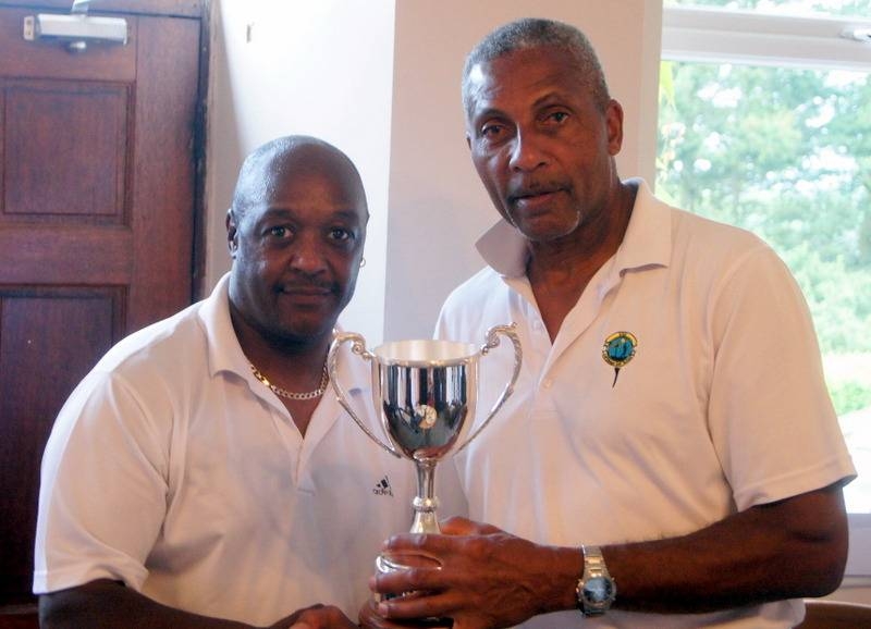 Event Winner Junior Harris (right)