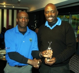 Winner - Elford Douglas (right)